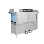 image of Champion 84 88" Conveyor Dishwasher - 2 Tanks, 356 Racks/Hr-131 Gal/Hr- High Temp Electric Tank Heat without Booster-Stainless Steel