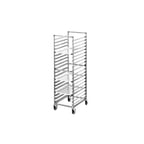 image of Channel 404S, 10 Pan End Load Bun / Sheet Pan Rack w/ 6" Bottom Load Slides, Stainless Steel