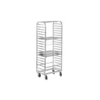 image of Channel 411A 20 Pan Side Load All-Welded Aluminum Bun / Sheet Pan Rack, Assembled
