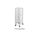 image of Channel 411AC 20 Pan Side Load All-Welded Aluminum Bun / Sheet Pan Rack, Assembled