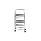 image of Channel 411AKD 20 Pan Side Load Aluminum Bun / Sheet Pan Rack, Unassembled