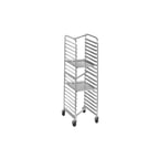 image of Channel 425AN 9 Pan End Load Aluminum Nesting Bun / Sheet Pan Rack - 3" Angle Spacing