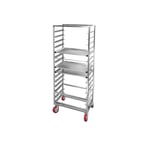 image of Channel AXD2812 12 Pan Side Load Aluminum Bun / Sheet Pan Rack - EXTRA Heavy-Duty Series