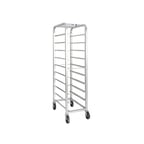 image of Channel AXD520P End Load Heavy-Duty Aluminum Platter Rack w/ 12 Shelf Capaciy
