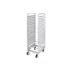 image of Channel AXD5706 35 Pan End Load Heavy-Duty Aluminum Bun / Sheet Pan Rack - EXTRA Heavy-Duty Series