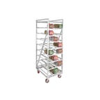 image of Channel CSR-99M Aluminum Full Size Mobile Can Storage Rack, Heavy-Duty Series