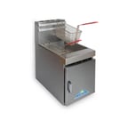 image of Comstock-Castle 10HC Full Pot Countertop Gas Fryer w/ 24-lb Capacity, Thermostatic Controls