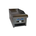 image of Comstock-Castle EG12-T 12" Countertop Gas Griddle with Thermostat/Solid State Controls