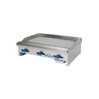 image of Comstock-Castle EG30 30" Countertop Gas Griddle with Manual Controls, 64.000 BTU