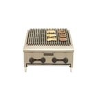 image of Comstock-Castle ERB36-B 36" Countertop Gas Radiant Charbroiler w/ (3) Burners, 90.000 BTU
