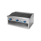 image of Comstock-Castle FHP48-48RBB 48" Countertop Gas Radiant Charbroiler w/ Cheese Melter, 120.000 BTU