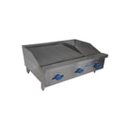 image of Comstock-Castle FHP60-42T-1.5RB 60" Countertop Gas Griddle/Charbroiler Combination, 148.000 BTU