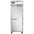 image of Continental Refrigerator 1FENSA 28" One Section Reach-In Freezer w/ Solid Door, Stainless Steel Exterior, 21 cu. ft.