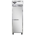 image of Continental Refrigerator 1RNSS 26" One Section Reach-In Refrigerator w/ Solid Door, All Stainless Steel, 20 cu. ft.
