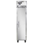 image of Continental Refrigerator 1RSESN 18" One Section Reach-In Refrigerator w/ Solid Door, Stainless Steel Front Aluminum Exterior, 12 cu. ft.