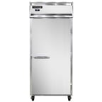 image of Continental Refrigerator 1RXNSAPT 36" One Section Pass-Thru Refrigerator w/ 2 Solid Doors, Stainless Steel Exterior, 30 cu. ft. 