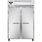 image of Continental Refrigerator 2FN 52" Two Section Reach-In Freezer w/ 2 Solid Doors, 48 cu. ft.