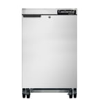 image of Continental Refrigerator BB24NSS Refrigerated Back Bar Cooler w/ Solid Door, 8 Cu Ft, 24" W