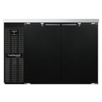 image of Continental Refrigerator BB50N Refrigerated Back Bar Cooler w/ 2 Solid Doors, 16 Cu Ft, 50" W