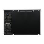 image of Continental Refrigerator BB50SN Refrigerated Back Bar Cooler w/ 2 Solid Doors, 13.0 Cu Ft, 50"