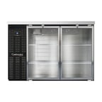 image of Continental Refrigerator BB50SNGD 50" Back Bar Cooler with Glass Door, 13.0 cu. ft.
