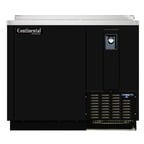 image of Continental Refrigerator CBC37-DC 37" Black Deep Chill Horizontal Bottle Cooler