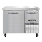 image of Continental Refrigerator FA43N 43" 1-Section Worktop Freezer w/ 1 Full & 1 Half Door
