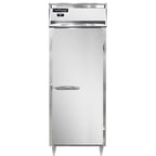 image of Continental Refrigerator D1REN 28" One Section Reach-In Refrigerator w/ Solid Door, Stainless Steel Front Aluminum Exterior, 22 cu. ft.