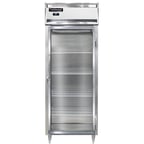 image of Continental Refrigerator D1RENGD 28" One Section Reach-In Refrigerator w/ Glass Door, Stainless Steel Front Aluminum Exterior, 22 cu. ft.