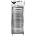 image of Continental Refrigerator D1RESNSAGD 28" One Section Reach-In Refrigerator w/ Glass Door, Stainless Steel Exterior, 18 cu. ft.