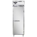 image of Continental Refrigerator D1RNSSPT 26" One Section Pass-Thru Refrigerator w/ 2 Solid Doors, All Stainless Steel, 21 cu. ft.