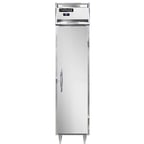 image of Continental Refrigerator D1RSEN 18" One Section Reach-In Refrigerator w/ Solid Door, Stainless Steel Front Aluminum Exterior, 15 cu. ft.