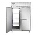 image of Continental Refrigerator D2RFNPT 52" 2-Section Pass-Thru Refrigerator/Freezer Combo w/ 4 Solid Doors
