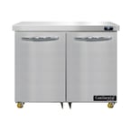 image of Continental Refrigerator D36N-U 36" 2 Solid Door Undercounter Refrigerator, 10 cu. ft.