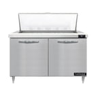 image of Continental Refrigerator D48N18M 48" Mega Top Sandwich Prep Table w/ 2 Doors, 18 pans