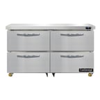 image of Continental Refrigerator DF48N-U-D 48" 2-Section Undercounter Freezer w/ 4 Drawers, 13.5 cu. ft.