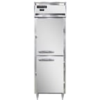 image of Continental Refrigerator D1FNPTHD 26" One Section Pass-Thru Freezer w/ 4 Half Solid Doors, 21 cu. ft.