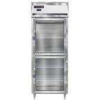 image of Continental Refrigerator D1FENGDHD 28" One Section Reach-In Freezer w/ 2 Half Glass Doors, 22 cu. ft.
