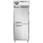 image of Continental Refrigerator D1FENHD 28" One Section Reach-In Freezer w/ 2 Half Solid Doors, 22 cu. ft.