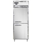 image of Continental Refrigerator D1FENPTHD 29" One Section Pass-Thru Freezer w/ 4 Half Solid Doors, 22 cu. ft.