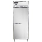 image of Continental Refrigerator D1FENSSPT 29" One Section Pass-Thru Freezer w/ 2 Solid Doors, All Stainless Steel, 22 cu. ft.