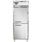 image of Continental Refrigerator D1FESNHD 28" One Section Reach-In Freezer w/ 2 Half Solid Doors, 18 cu. ft.