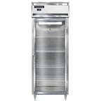 image of Continental Refrigerator D1FESNSSGD 28" One Section Reach-In Freezer w/ Glass Door, All Stainless Steel, 18 cu. ft.