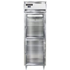 image of Continental Refrigerator D1FSNSSGDHD 26" One Section Reach-In Freezer w/ 2 Glass Half Doors, All Stainless Steel, 16 cu. ft.
