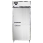 image of Continental Refrigerator D1FXNHD 36" One Section Reach-In Freezer w/ 2 Half Solid Doors, 32 cu. ft.