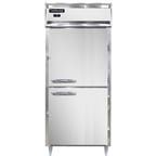 image of Continental Refrigerator D1FXNSAPTHD 36" One Section Pass-Thru Freezer w/ 4 Half Solid Doors, Stainless Steel Exterior, 32 cu. ft.