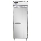 image of Continental Refrigerator D1RESN 28" One Section Reach-In Refrigerator w/ Solid Door, Stainless Steel Front Aluminum Exterior, 18 cu. ft.