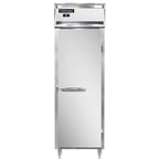 image of Continental Refrigerator D1RSN 26" One Section Reach-In Refrigerator w/ Solid Door, Stainless Steel Front Aluminum Exterior, 16 cu. ft.
