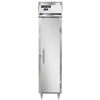 image of Continental Refrigerator D1RSESN 18" One Section Reach-In Refrigerator w/ Solid Door, Stainless Steel Front Aluminum Exterior, 12 cu. ft.