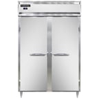 image of Continental Refrigerator D2FSNSS 52" Two Section Reach-In Freezer w/ 2 Solid Doors, All Stainless Steel, 32 cu. ft.
